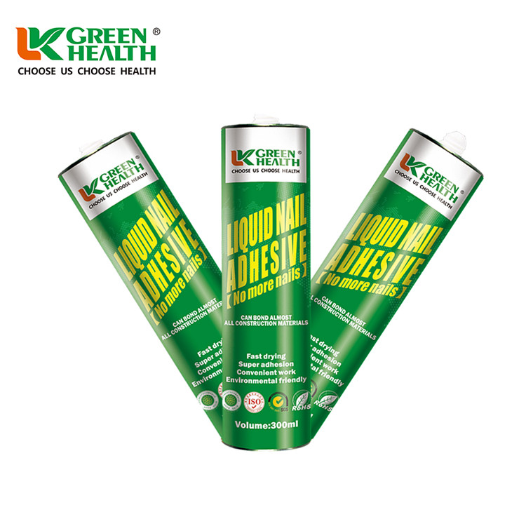 No more nails Silicone sealant adhesive liquid nails